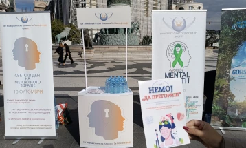 World Mental Health Day marked in Skopje