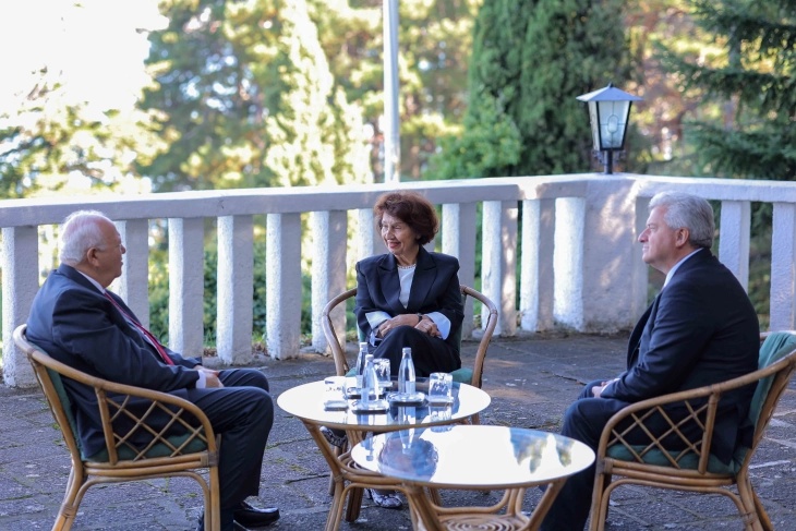 President Siljanovska Davkova meets UN's Moratinos