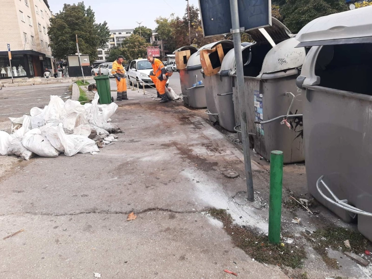 Largohen dhjetëra deponi të egra në komunat Aerodrom, Qendër, Karposh dhe Çair