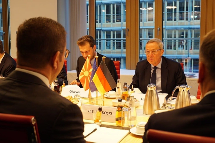 Mickoski: Looking forward to German business investments