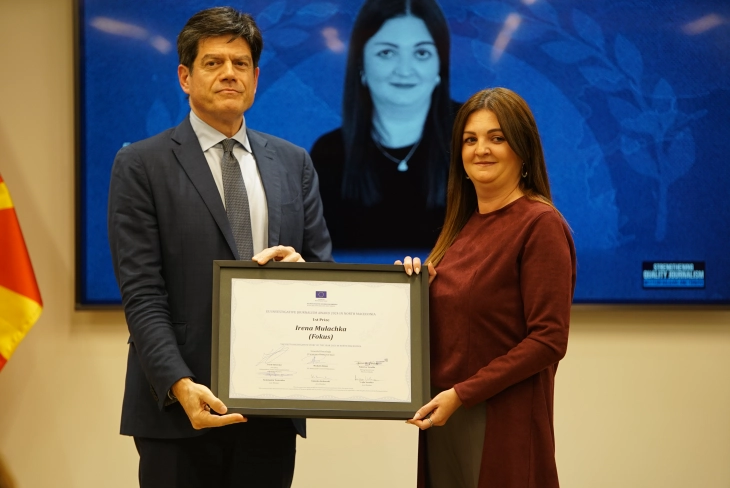 Mulachka wins top EU Investigative Journalism Award for story on oncology hospital scandal