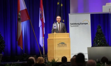 Mickoski at 20th Salzburg Europe Summit: Macedonia's future lies in the EU, commitment demonstrated through numerous concessions and steps