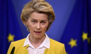 EC President Ursula von der Leyen to visit Skopje on Thursday