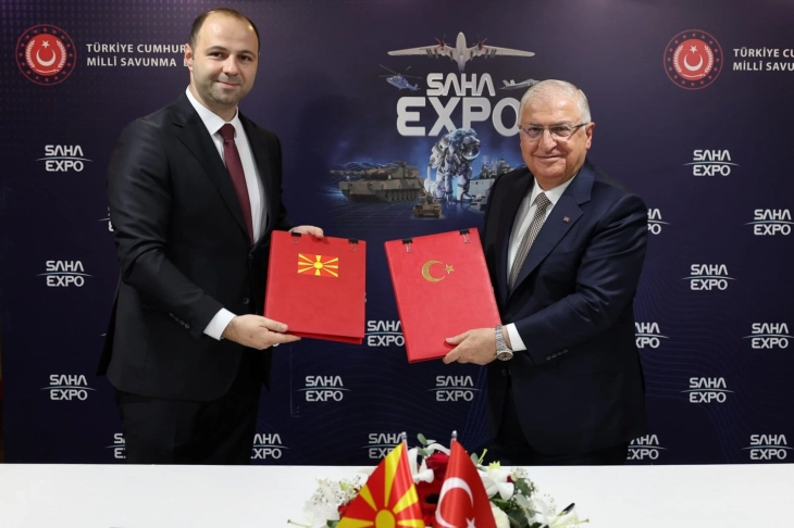 North Macedonia, Turkey sign framework agreement for military cooperation