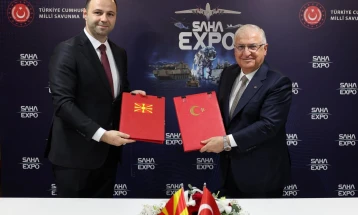 North Macedonia, Turkey sign framework agreement for military cooperation