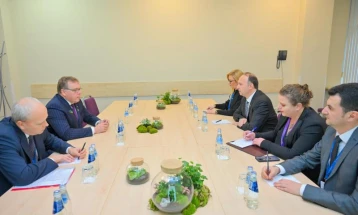 Parliament Speaker Gashi meets Estonian counterpart Hussar in Riga