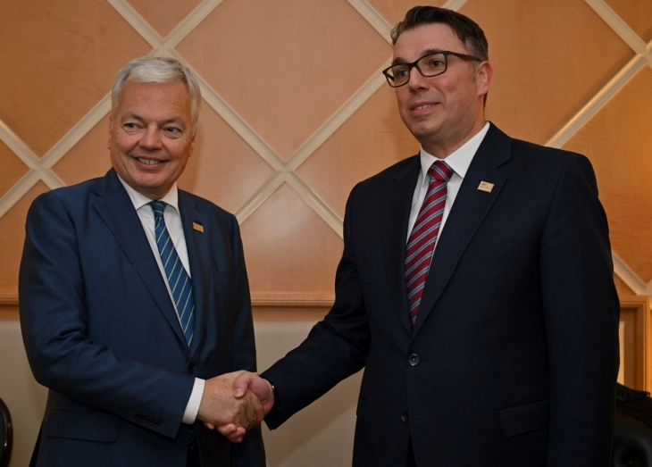 Justice Minister Filkov meets EU Commissioner Reynders