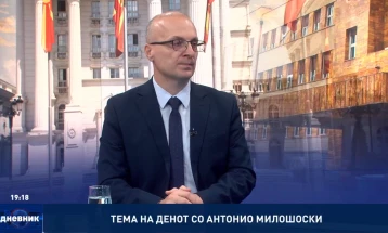 Miloshoski: Having a stable government in Sofia would enable discussions on equal basis