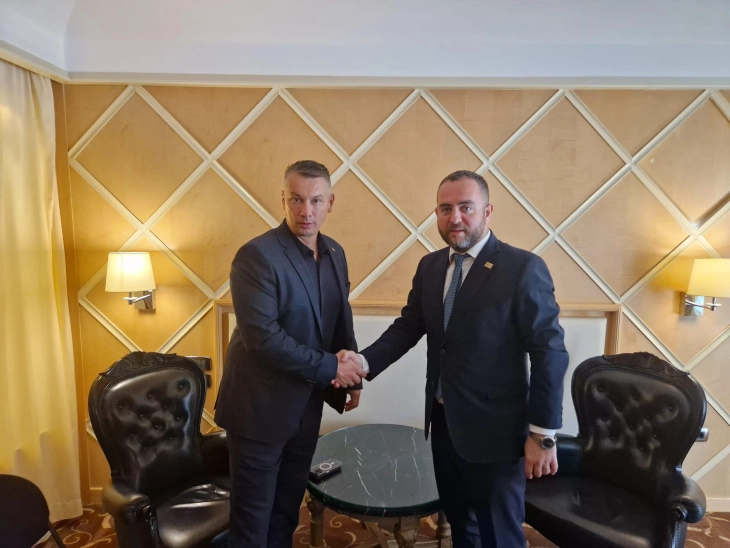 Toshkovski in Montenegro meets with BiH security minister Nešić