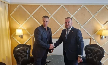 Toshkovski in Montenegro meets with BiH security minister Nešić