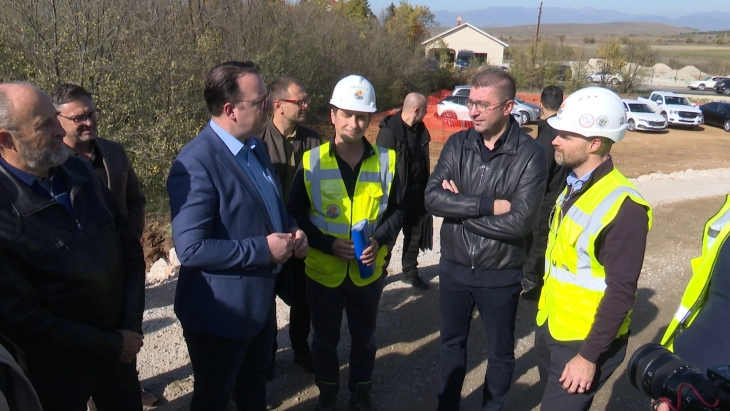 Construction intensifies on Prilep-Bitola highway, part of Corridor 10d