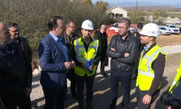 Construction intensifies on Prilep-Bitola highway, part of Corridor 10d