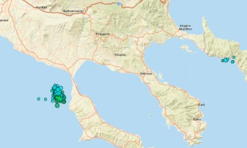 Mbi 60 tërmete të njëpasnjëshme në Halkidiki pas asaj të djeshme me magnitudë prej 5.2 ballë