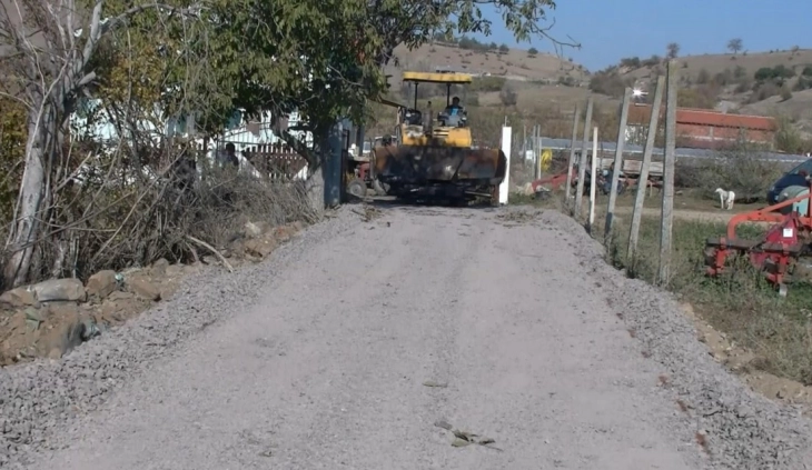 Градежни активности во карбинското село Радање