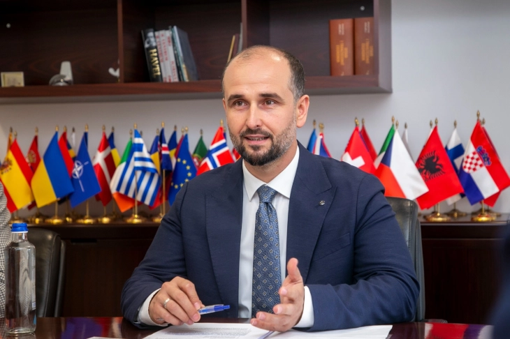 EU Minister Murtezani visits Tirana