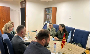 Deputy PM Fetai meets UN Women Skopje head Ivanovikj-Castarede