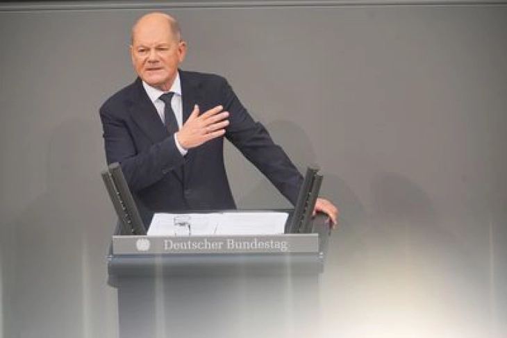 Germany's Scholz 'very happy' about agreement on February 23 election