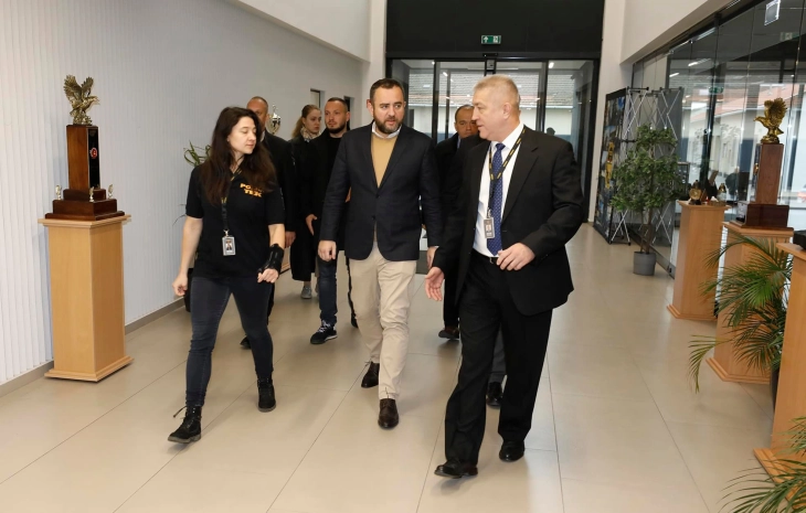 Toshkovski visits Hungary's Counter Terrorism Centre