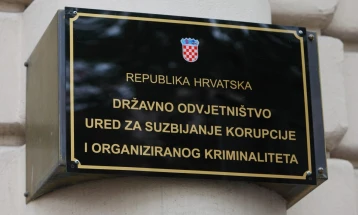 Во Хрватска во тек се апсења и спроведување на итни доказни дејствија по наредба на  Канцеларијата за сузбивање на корупција и организиран криминал