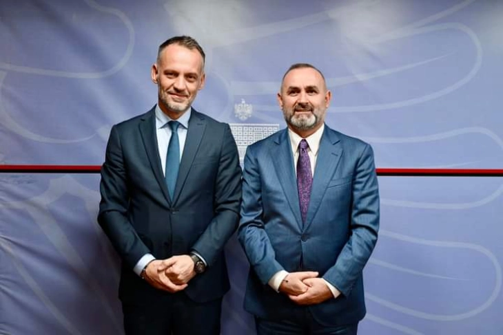 Deputy PM Fetai meets Albanian Justice Minister Manja