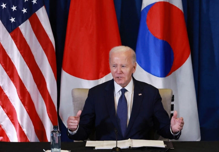 Biden praises ties with South Korea, Japan amid North Korea concerns