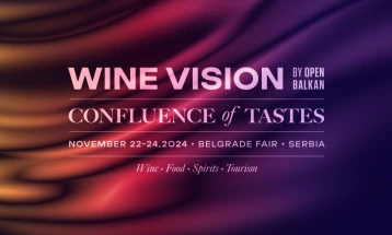 Преку „Wine vision by Open Balkan“ ќе се промовира македонското врвно вино и традиционалната македонска храна