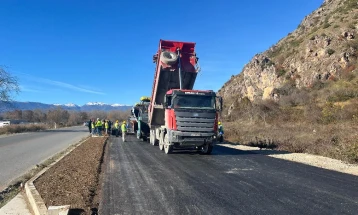 Засилена градежна динамика на трасата на автопатот Охрид – Кичево, до летната сезона готова делницата од Охрид до Врбјани