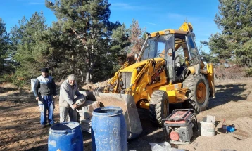 Во туристичката населба Беровско Езеро се гради крак 4 од секундарата водоводна мрежа