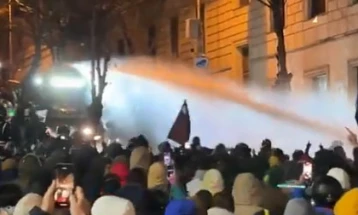 Thousands protest after Georgia's suspension of EU accession talks