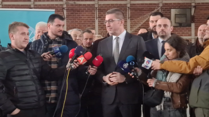 Mickoski: Gov't to respond fiercely to attempts at destabilizing country's peace and security