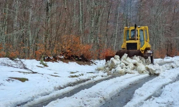 Në Hanet e Mavrovës ka rënë 61 centimetra borë, ndërsa më ftohtë këtë mëngjes në Kodrën e Diellit -3