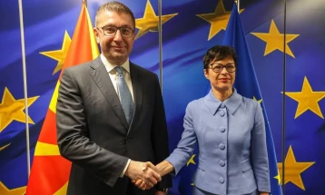 Mickoski meets Kos: We are ready to discuss everything that is principled, in the interest of our country and all citizens