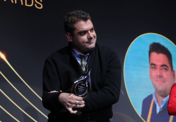 MIA journalist Slobodan Ivanov receives award at Ability Awards ceremony