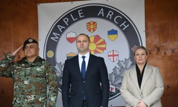 Macedonian army offers conditions for exercises according to NATO standards: minister