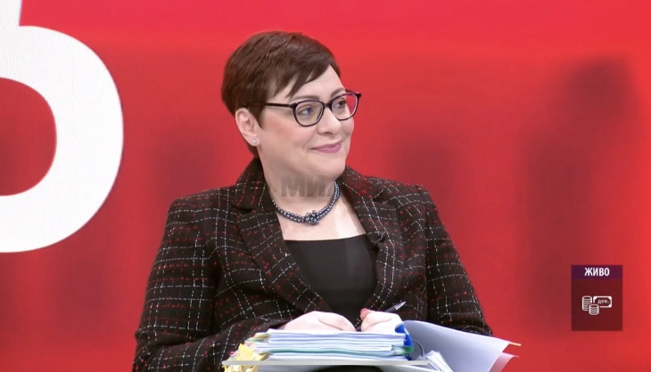 Dimitrieska-Koçoska: Norma më të larta të rritjes sesa ato që ishin projektuar, borxh më i ulët publik dhe realizim i lartë i investimeve kapitale