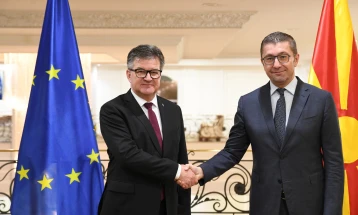 Mickoski – Lajčák: EU to intensify efforts to accelerate integration processes