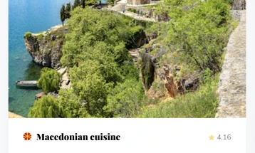 Macedonian cuisine ranks 47th on TasteAtlas best cuisines list