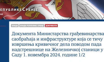 Вучевиќ: Владата на Србија во рекорден рок објави 195 документи, вчера имало 40.000 посети на веб-страницата