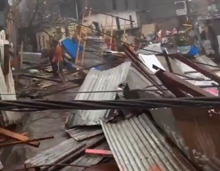 At least 11 dead as Cyclone Chido batters French territory of Mayotte