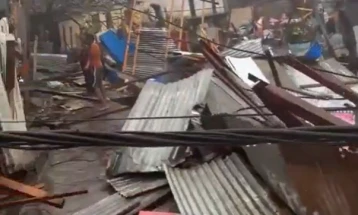 At least 11 dead as Cyclone Chido batters French territory of Mayotte