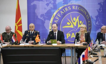 Misajlovski, Lafchiski, Domjančić address annual briefing of defense attachés