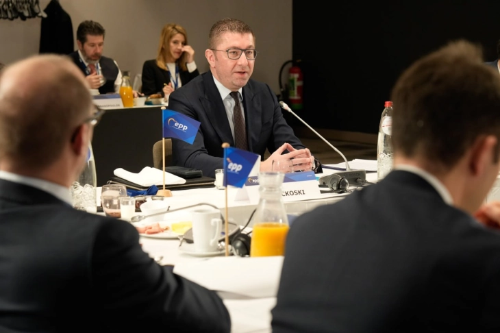 Mickoski at EPP Summit: Participation in international events key for strengthening country’s position