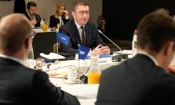 Mickoski at EPP Summit: Participation in international events key for strengthening country’s position