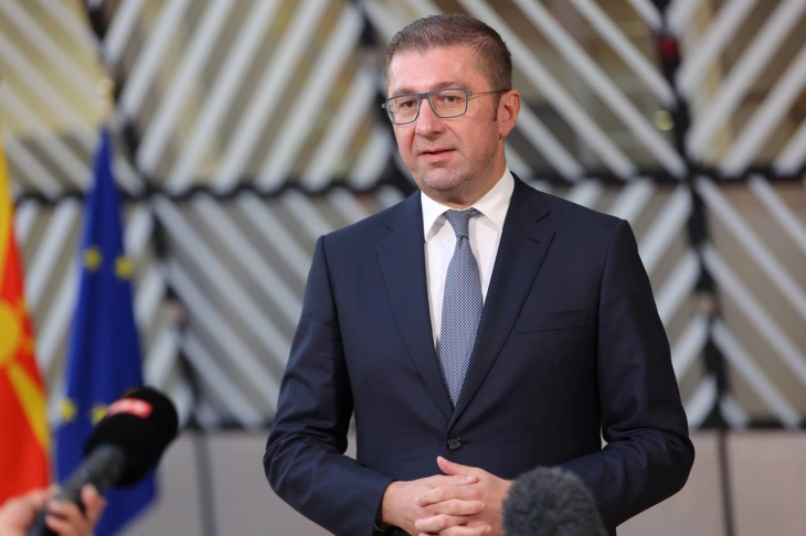 Mickoski in Brussels: Process of EU integration should be based on achievements, not bilateral issues