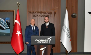 Minister Toshkovski visits Defense Industry Agency in Turkey