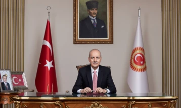 Speaker of Turkey’s Grand National Assembly in three-day visit to North Macedonia