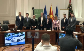 Electric car-sharing system soon to become part of public transport in Skopje