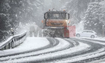 Ndalesë për automjete të rënda në rrugën Prilep - Makedonski Brod