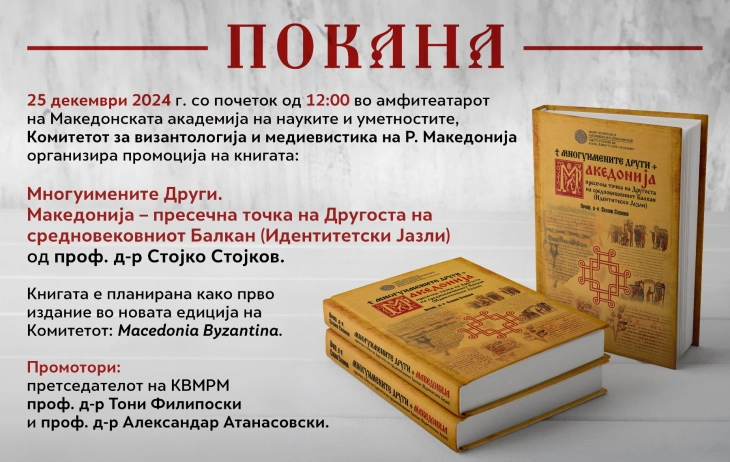 Промоција на книгата  „Многуимените Други“