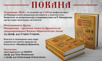 Промоција на книгата  „Многуимените Други“